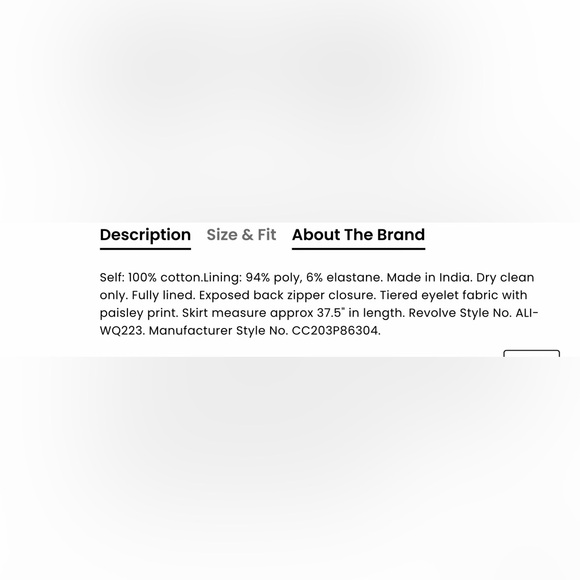 Alice and Olivia Jia Tiered Ruffle skirt - Picture 8 of 8